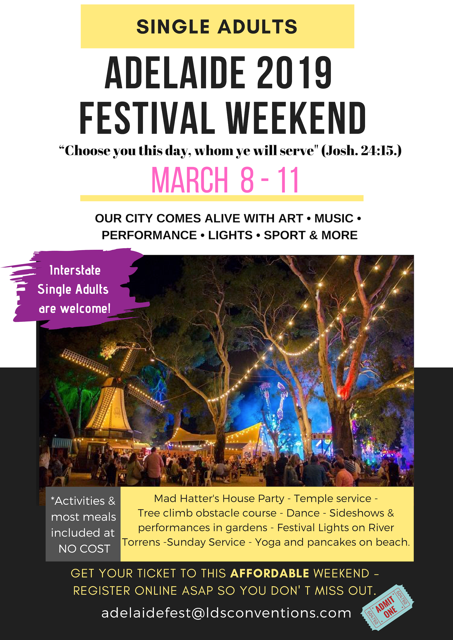 Adelaide Festival Weekend